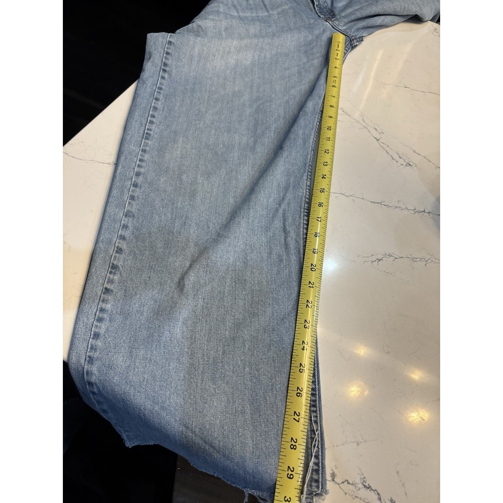 Vintage Wrangler Jeans Mens 38X30 Blue Loose Straight Baggy Skater Relaxed Y2K - Picture 7 of 9